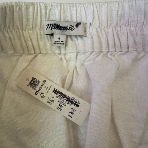 $88 Madewell Pull-On Straight Crop Pant size 4 - Picture 5 of 6